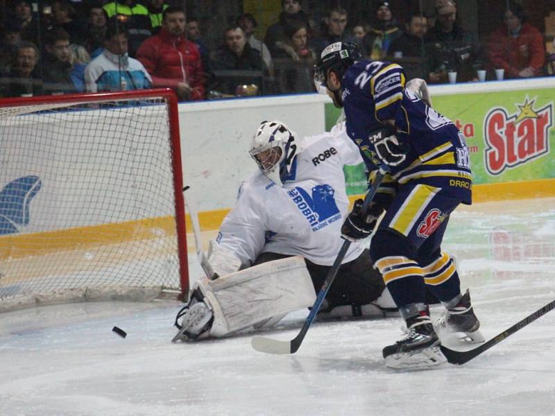 Draci Šumperk - HC Bobři Valašské Meziříčí 1:2.