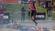 Extrémní překážkový závod Spartan Race na Dolní Moravě.