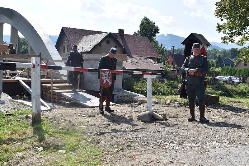 Bojová ukázka událostí začátku druhé světové války na Jesenicku.