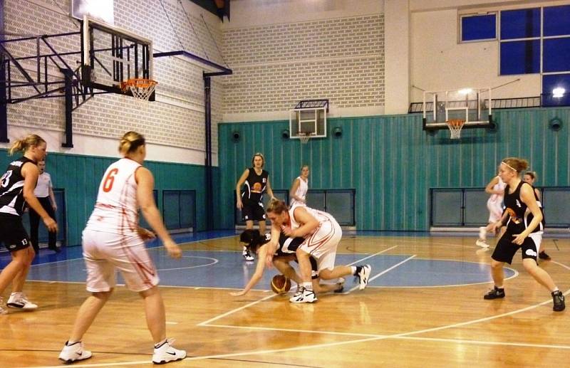 Šumperské basketbalistky.