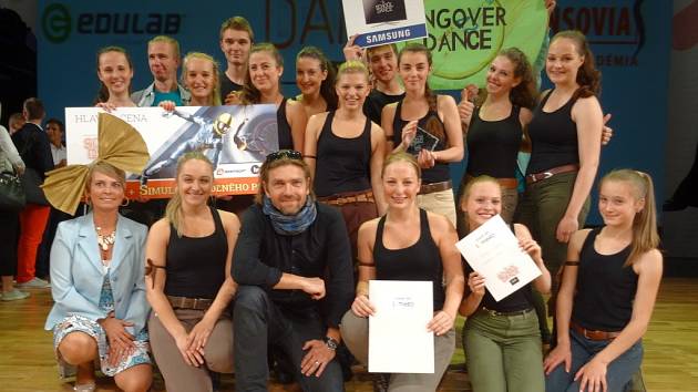 Taneční skupina Hungry Students z Gymnázia Jeseník, vítěz soutěže The School Dance 2015.