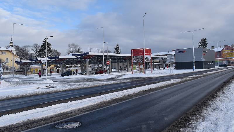 Nový přestupní terminál Šumperk - autobusové nádraží.