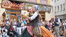 Mezinárodní folklorní festival v sobotu 13. srpna 2022 v Šumperku.