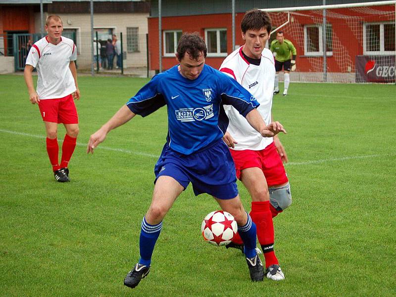 Konice versus Zlaté Hory (modré dresy)