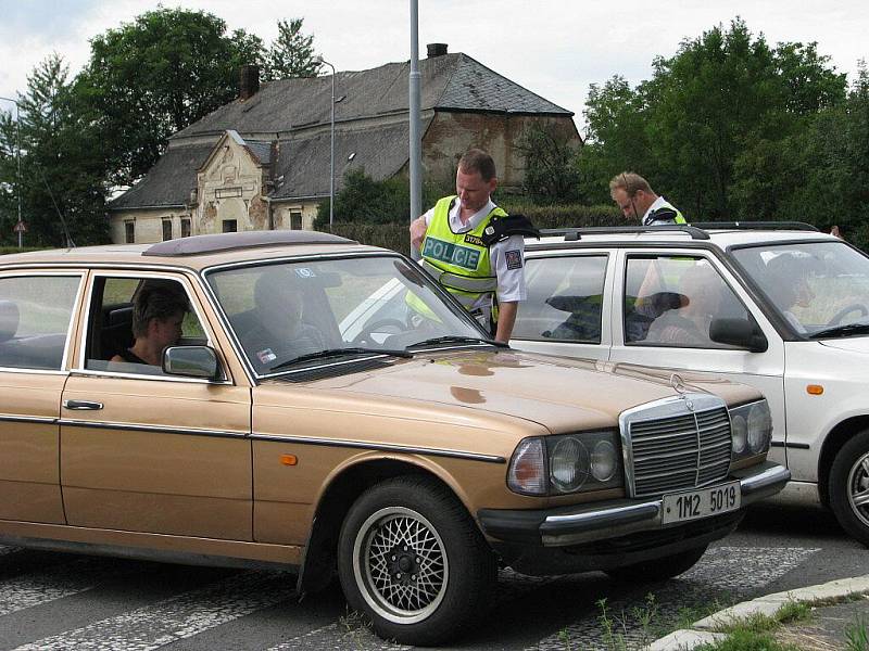 Velká policejní akce zaměřená na motoristy na silnici I/35 z Mohelnice směrem na Moravskou Třebovou se konala v pondělí 16. srpna v odpoledních hodinách