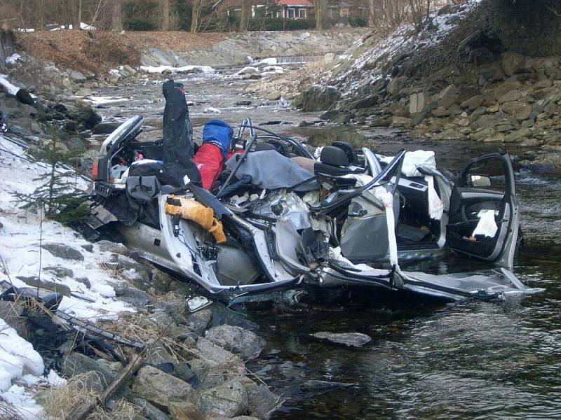 Tragická nehoda v Koutech nad Desnou