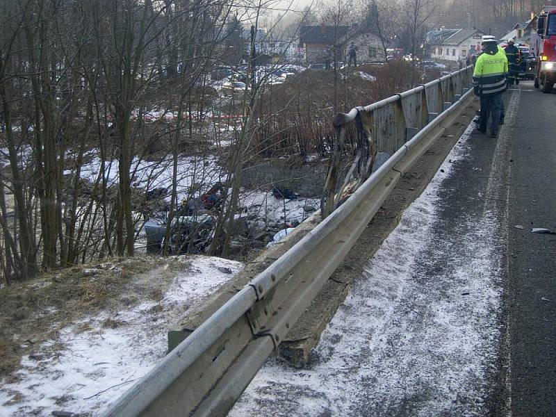 Tragická nehoda v Koutech nad Desnou