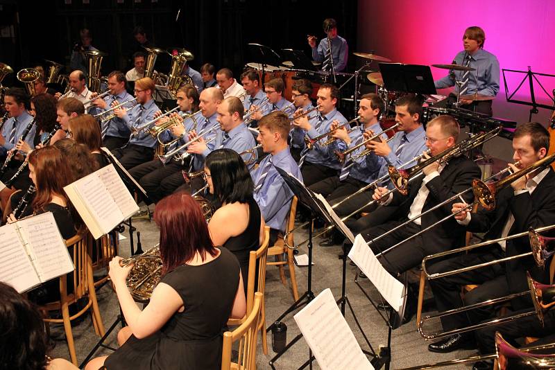 Koncert ke 20. výročí Dechového orchestru Základní  umělecké školy v Zábřehu.