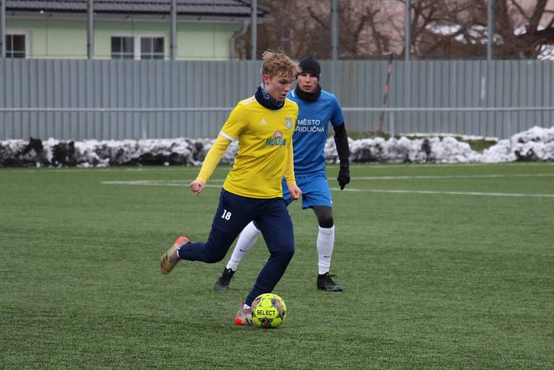 Fotbalisté Šumperku v přípravě rozstříleli Břidličnou.