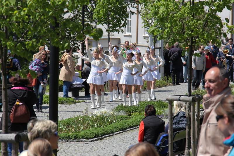 Zahájení lázeňské sezony v Jeseníku 14. května 2016.