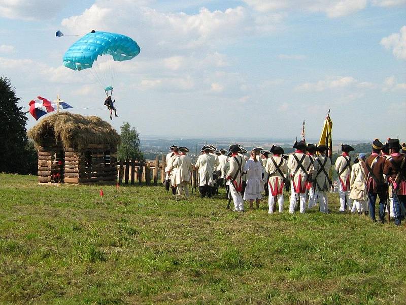 Vzpomínková bitva na vítězství rakouských vojsk nad Prušáky u Zlatých Hor