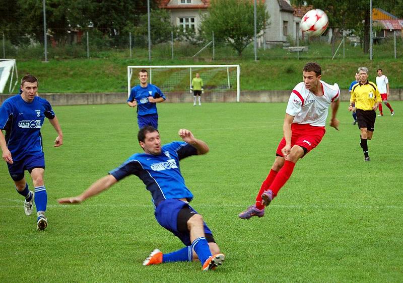 Konice versus Zlaté Hory (modré dresy)