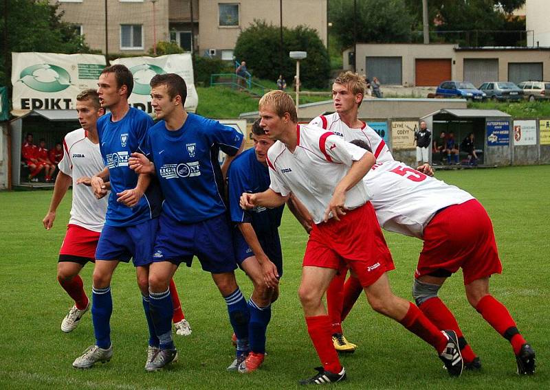 Konice versus Zlaté Hory (modré dresy)