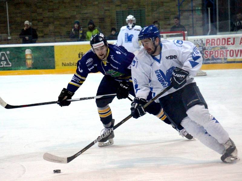 Draci Šumperk - HC Bobři Valašské Meziříčí 0:2.