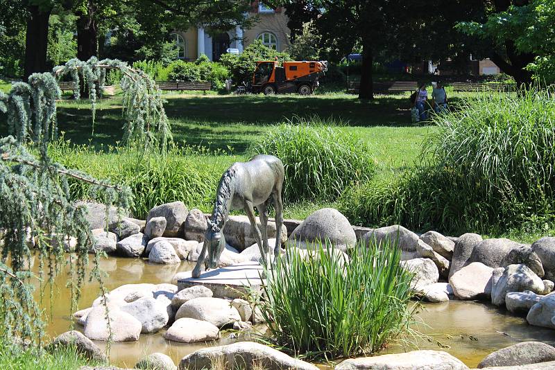 Nejvyužívanější park v Šumperku, Sady 1. máje.