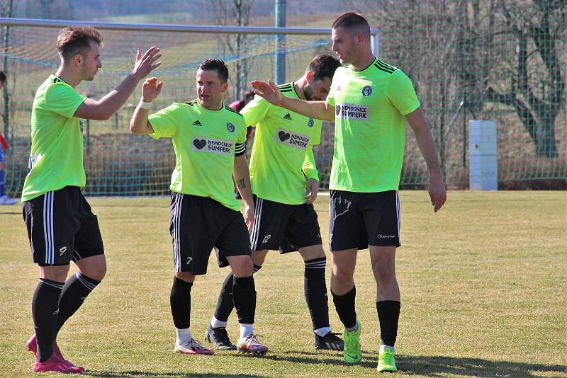 Rapotín doma uspěl v derby proti Zábřehu. Divokou přestřelku vyhrál na penalty.