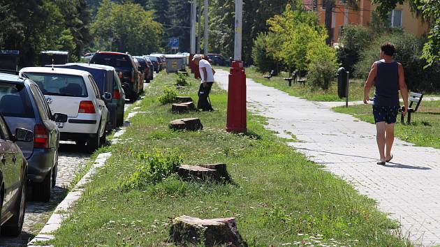 Současná podoba ulice 17. listopadu v Zábřehu