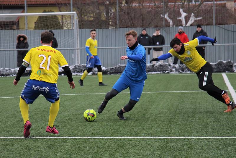 Fotbalisté Šumperku v přípravě rozstříleli Břidličnou.