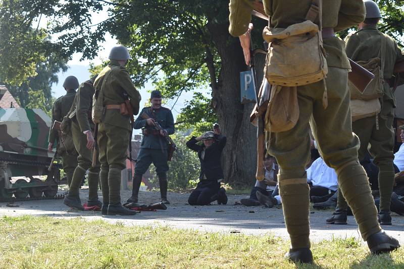 Bojová ukázka událostí začátku druhé světové války na Jesenicku.