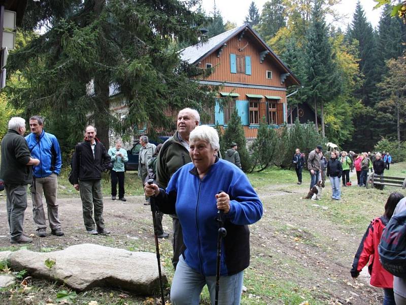 Otevření naučné stezky v osadě Josefová u Jindřichova.