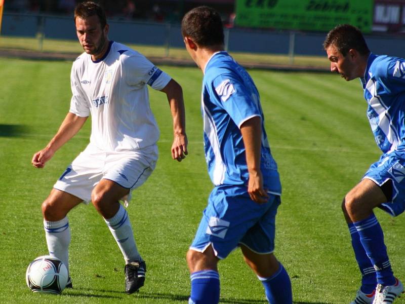 Zábřeh versus Břeclav (bílé dresy).