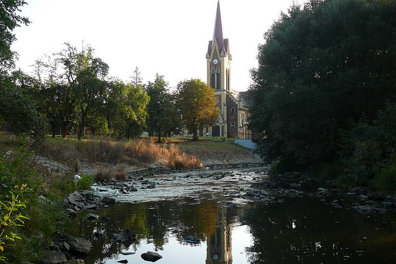 Moravská Sázava v Zábřehu a Lupěném.