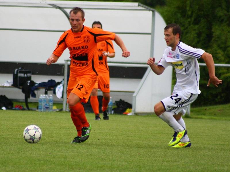 Fotbalová příprava v Leštině. Zábřeh versus Sigma B.