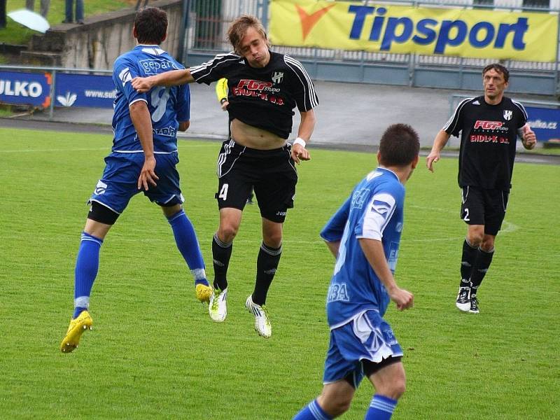 Zábřeh versus HFK Olomouc (tmavší dresy)