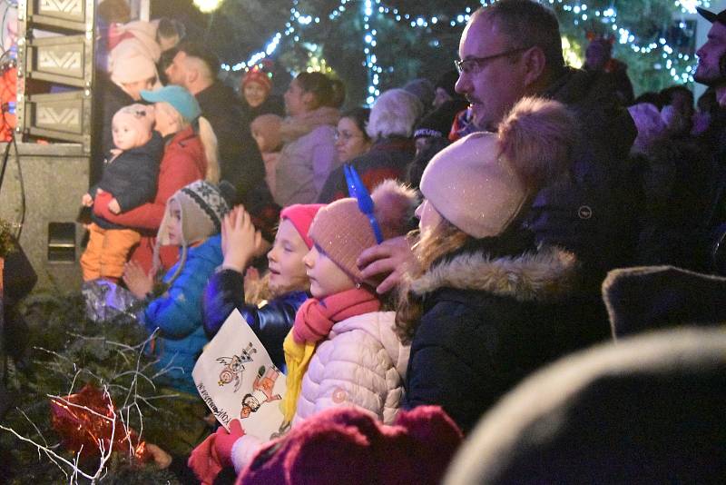 Setkání s Mikulášem v Zábřehu, 4. prosince 2022.