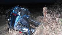 Při nehodě mezi Libivou a Vlachovem dopadlo auto podstatně hůř než řidič.