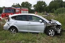 Nehoda na přejezdu u Šumperka, 15. 7. 2019