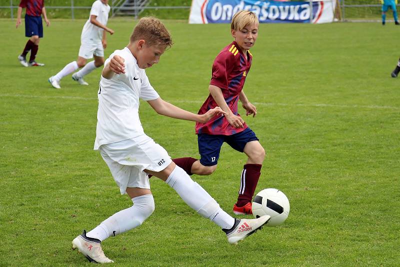 Ondrášovka Cup v Šumperku ovládli fotbalisté Slavie, domácí celek skončil devátý.