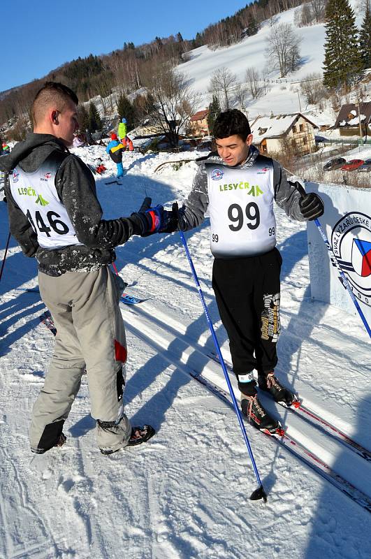 Závod pro děti Lyžuj lesy zavítal do Horní Lipové.