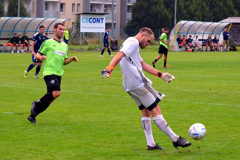 Nedohraný duel FK Jeseník - Sokol Konice