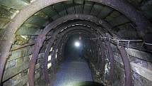 Veřejnosti zpřístupněný bývalý železnorudný hlubinný důl Hraničná v Rychlebských horách