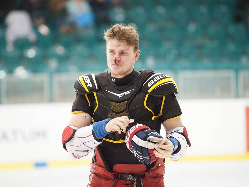 Hokejový zápas 2. ligy v Ostravě: Poruba vs. Šumperk