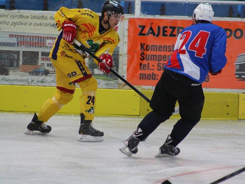 Hokejová příprava: Draci versus Volžsk.
