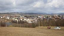 Z kopce Humenec je krásný výhled na panorama Zábřehu.