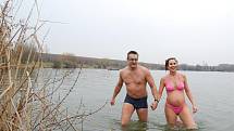 Zimní plavání v Čehovicích