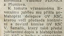 Výstřižek ze Stráže lidu z roku 1966