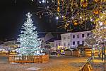 Vánoční strom 2020 ve Šternberku