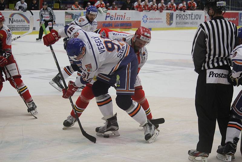 2. kolo WSM Ligy, LHK Jestřábi Prostějov - HC Stadion Litoměřice 1:4 (1:0, 0:1, 0:3)