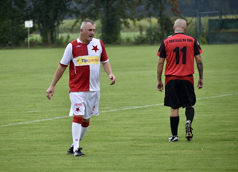 V rámci oslav 90. výročí fotbalu v Kostelci na Hané, se představili bývalí hráči pražské Slavie a v krajském derby Čechovice. 28.8. 2022