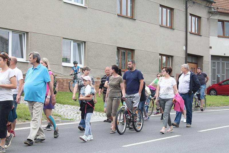 V sobotu se v Olšanech u Prostějova slavilo 100 let založení Sokola. 1.6. 2019