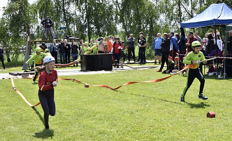 Dlouhodobý seriál závodů v požárním útoku pro žáky a dorostence na Prostějovsku zahájil svůj pátý ročník v Otinovsi. 28.5. 2022