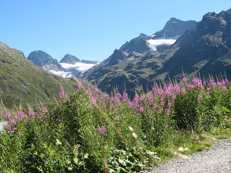 Alpy ve Vorarlbergu.