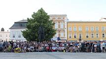 Demonstrace proti Andreji Babišovi na náměstí T. G. Masaryka v Prostějově - 11. 6. 2019