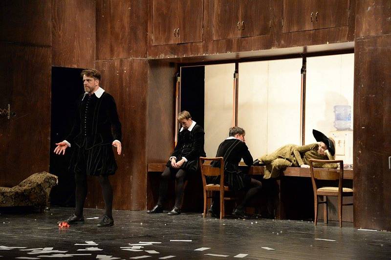 Představení Hamleti v rámci divadelní přehlídky APLAUS 2017.