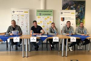 TK 1. SK Prostějov před jarem, Jiří Balcárek, Radim Kučera, Jan Koudelka, Tomáš Malec, Jakub Habusta