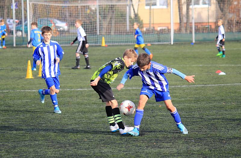 V Prostějově se v neděli 17. listopadu odehrál fotbalový turnaj kategorie U11 za účastí týmů z Olomouce, Přerova, Šumperka nebo Jesence. 17.11. 2019